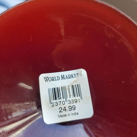 GLASS Vases, Beautiful, Purchased @ World Market, Excellent Condition! - Picture 6 of 10